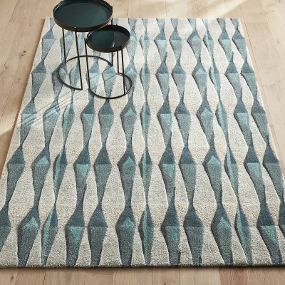 La Redoute Gaagea Tufted Wool Lyocell Rug