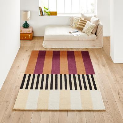 La Redoute Traviato Striped 100% Wool Rug