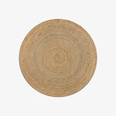 La Redoute Hempy Round Jute Rug, Diameter 250cm
