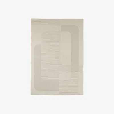 La Redoute Lodgo Geometric Print Textured Rug
