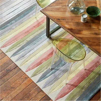 La Redoute Artistic Tonal Carved Rug