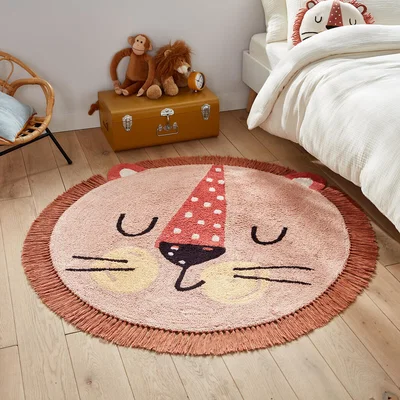 La Redoute Junglito Lion Head Child's Rug