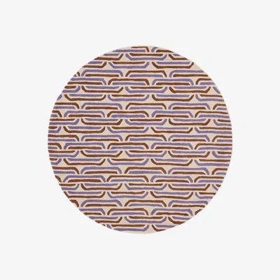 La Redoute Padura Round Wool Rug, Ø160cm