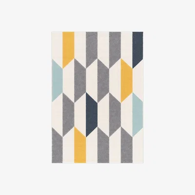 La Redoute Dyna Scandinavian Style Geometric Rug