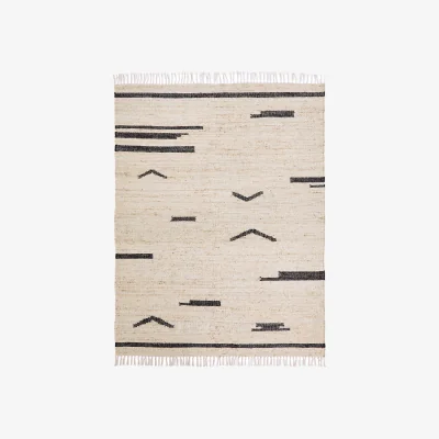 La Redoute Satie Kilim-Style Jute Cotton Rug