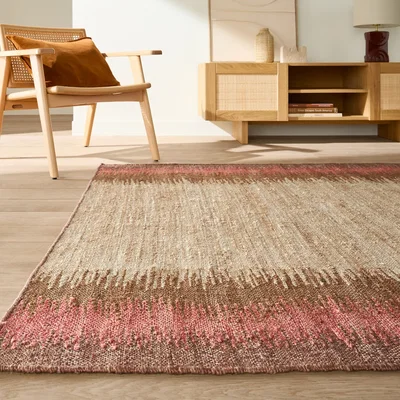 La Redoute Ikat 91% Jute Vintage Rug