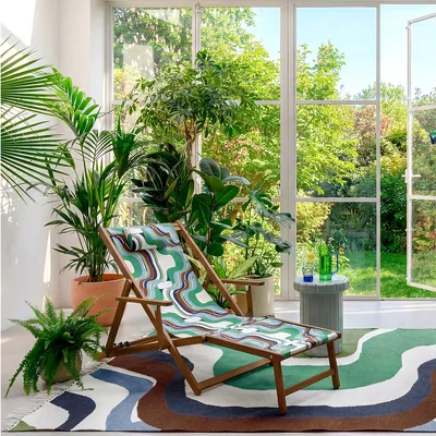 La Redoute Recycled Polyester Indoor/Outdoor Rug