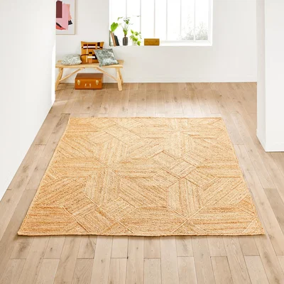 La Redoute Malcan Square 100% Jute Rug