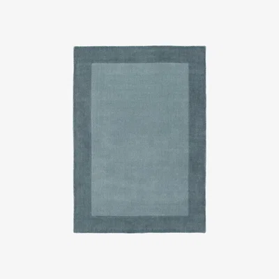 La Redoute Two Tone Border Plain Rug in 100% Wool