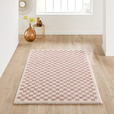La Redoute Eras Checkerboard Rug