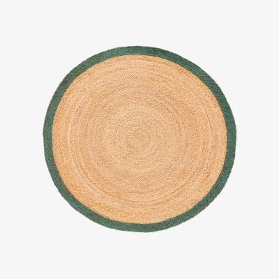 La Redoute Aftas Border Round Jute Rug