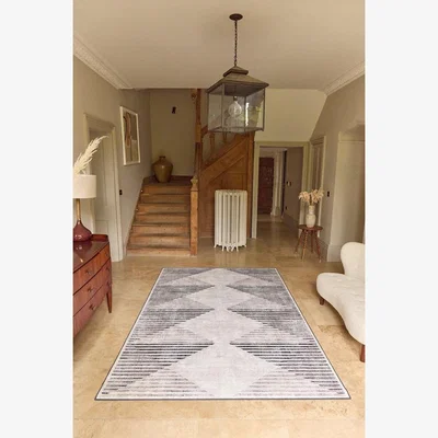 La Redoute Chevron Eco-Washable Rug