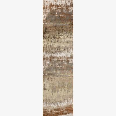 La Redoute Ombre Distressed Metallic Runner Rug