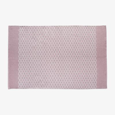 La Redoute Recycled Woven Trellis Pattern Rug
