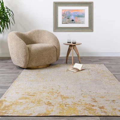 La Redoute Faded Abstract Flatweave Indoor/Outdoor Rug