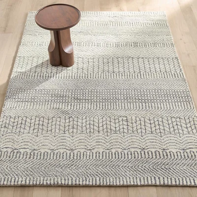 La Redoute Fatonia Hand Knotted Wool Rug