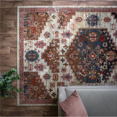La Redoute Traditional Geo Persian Style Rug