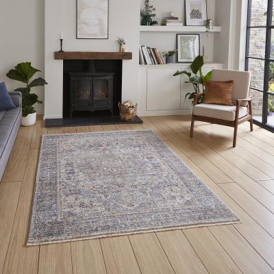 La Redoute Vintage Border Distressed Rug