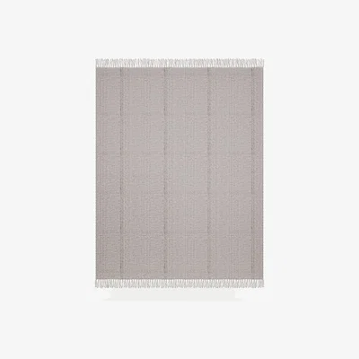 Marks & Spencer M&S Wool Rich Striped Rug - MED - Grey, Grey
