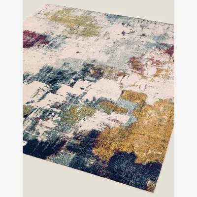 Marks & Spencer Asiatic Nova Abstract Woven Rug Multi