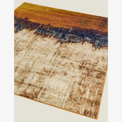 Marks & Spencer Asiatic Nova Distress Woven Rug Multi