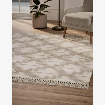 Marks & Spencer M&S Wool Rich Diamond Jute Rug - MED - Natural Mix, Natural Mix