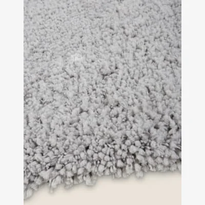 Marks & Spencer M&S Soft Shaggy Rug - MED - Light Grey, Light Grey
