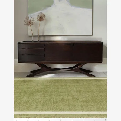 Marks & Spencer Asiatic Albi Rug - M - Green, Green