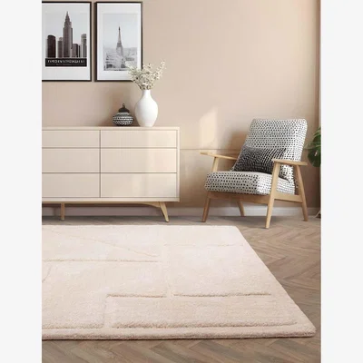 Marks & Spencer Asiatic Horizon Ivory Tufted Rug - M, Ivory