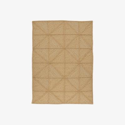 Marks & Spencer M&S Jute Geometric Rug - MED - Brown Mix, Brown Mix