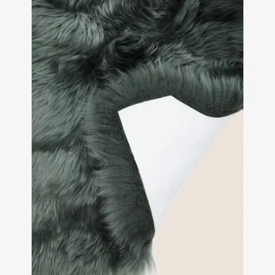 Marks & Spencer M&S Sheepskin Rug - Small - Green, Green,Rose,Light Grey,Natural,Cream,Charcoal