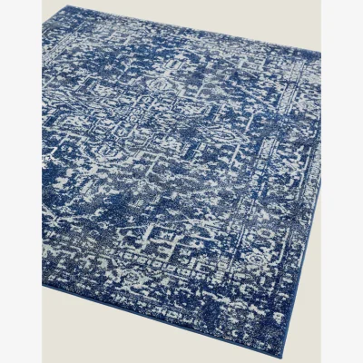 Marks & Spencer Asiatic Nova Antique Woven Rug Blue Mix