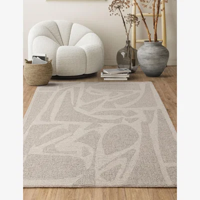 Marks & Spencer Asiatic Loxley Rug - M - Ivory, Ivory,Grey,Cream