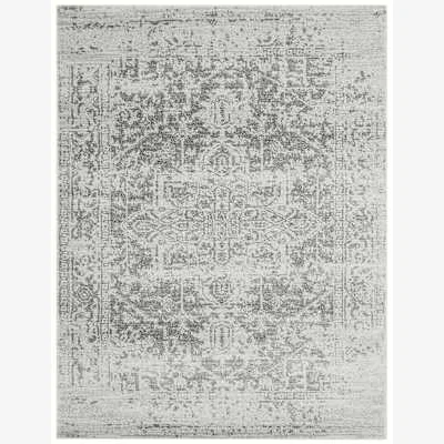 Marks & Spencer Asiatic  Nova Antique Grey Rug - Large - Light Grey, Light Grey
