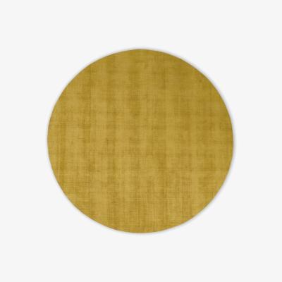 Made.com Jago Round Rug, Large 200cm diam, Antique Gold