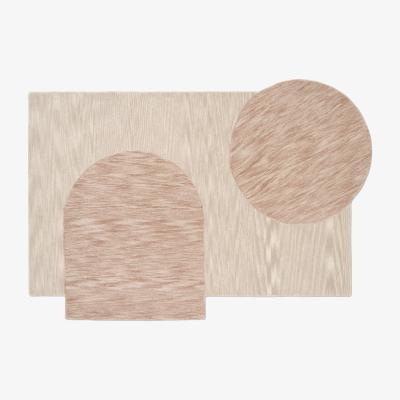 Made.com 2LG Handtuft Wool Rug, Large 160 x 230 cm, Off-White & Pink