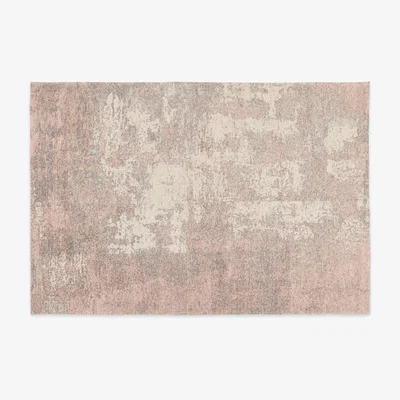 Made.com Genna Rug, Large 160x230cm, Dusky Pink