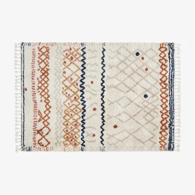 Made.com Drax Berber-Style Rug, Extra Large 200 x 300cm, Multi