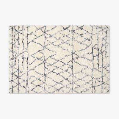 Made.com Timijan Berber Style Rug, Large 160 x 230cm, Off-White & Grey