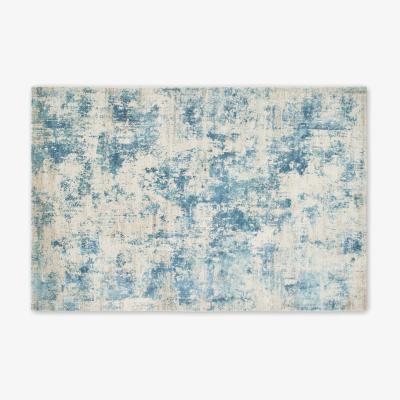 Made.com Epicoco Luxury Viscose Rug, Large 160 x 230cm, Slate Blue