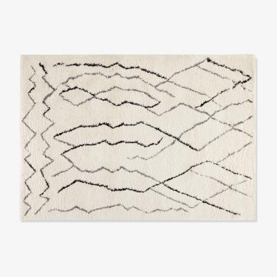 Made.com Cecily Pile Rug, Extra Large 200 x 290cm, Off White & Grey