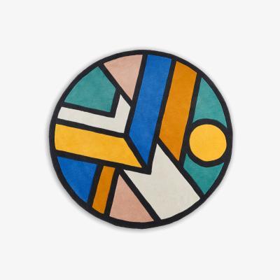 Made.com Supermundane Round Wool Rug, 200cm diam, Multi