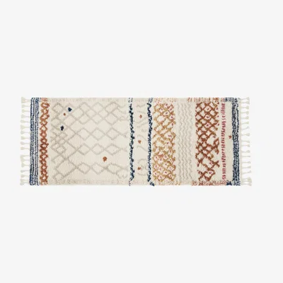 Made.com Drax Berber-Style Runner, 80 x 200cm, Multi