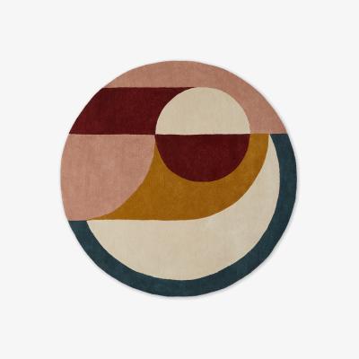 Made.com Bascome Round Handtufted Wool Rug, 200cm diam, Multi