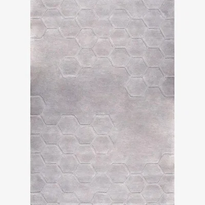 My Furniture Alveare Silver Rug 