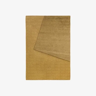 Made in Design Tapis Oblique C Amber tissu jaune / 170 x 240 cm - Nanimarquina