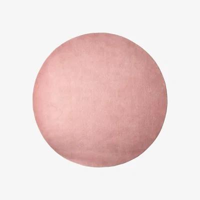 Made in Design Outline Round Rug textile pink / Ø 200 cm - Handwoven - Pols Potten