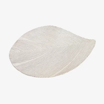 Made in Design Quill Large Rug - 150 x 260 cm by Nanimarquina White/Beige