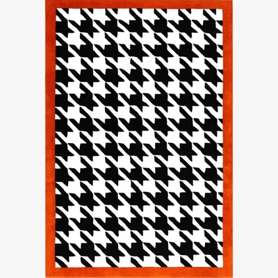 Made in Design Pied de poule Rug textile multicoloured / 240 x 170 cm - Hand-tufted - COLORTHERAPIS