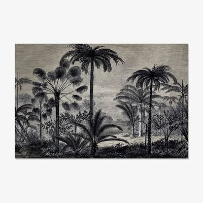 Made in Design Amazonia Outdoor rug - / Vinyl - 99 x 150 cm by PÔDEVACHE Grey